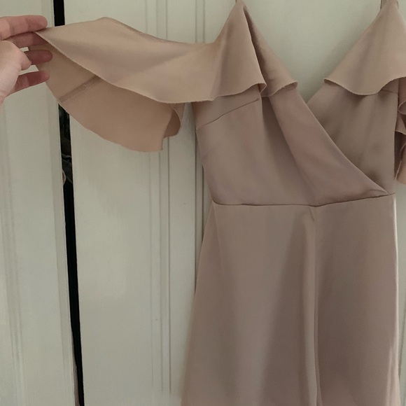 tan/gold romper - Picture 3 of 4